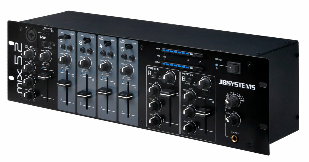 MIX 5.2 JB SYSTEMS ZONE MIXER