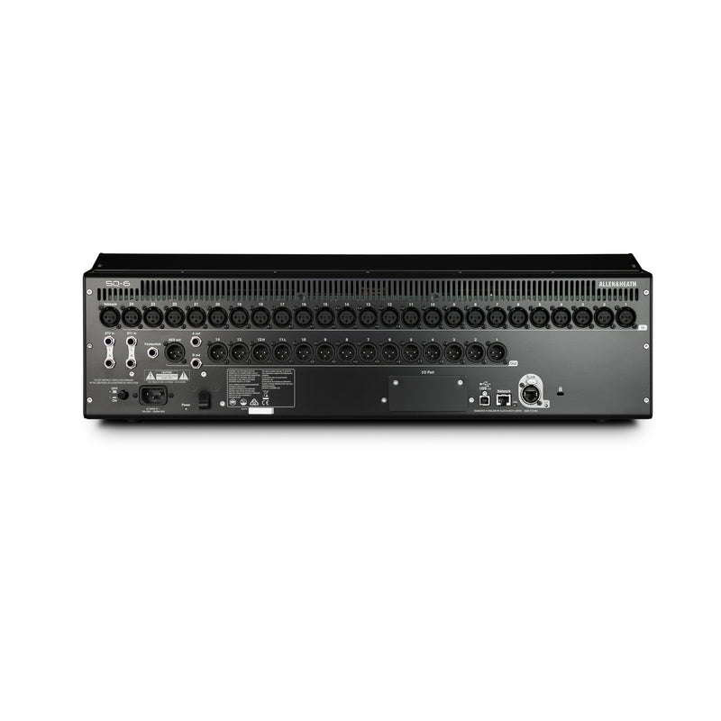 SQ-6 ALLEN & HEATH 48CH / 24 PRE-AMPS / DIGITAAL MENGPANEEL