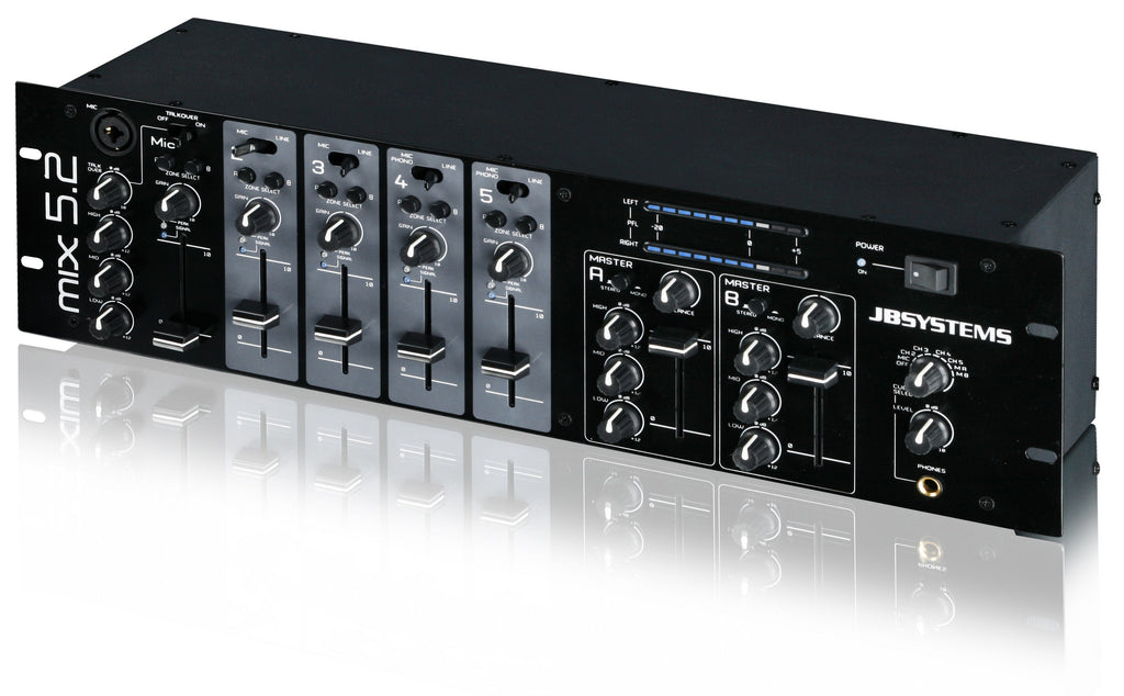 MIX 5.2 JB SYSTEMS ZONE MIXER