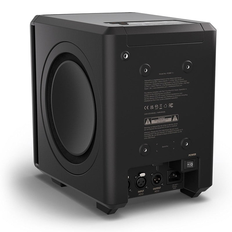 ORBIT 11 PALMER 3-weg Coaxiale Studio Monitor ZWART (per stuk)