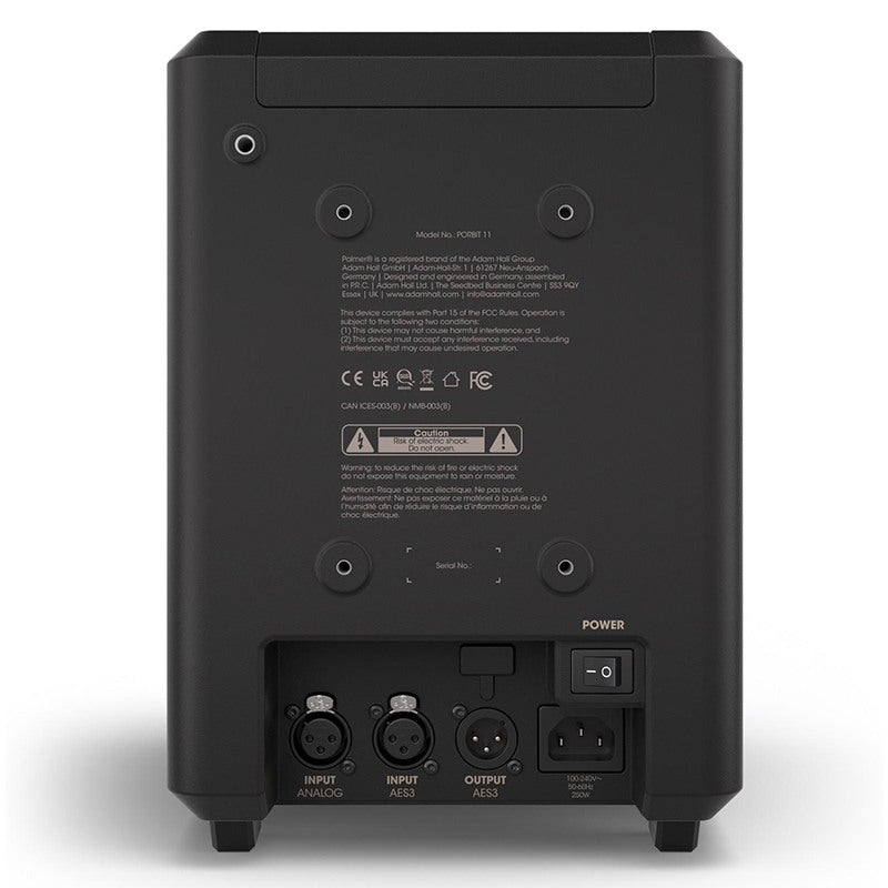 ORBIT 11 PALMER 3-weg Coaxiale Studio Monitor ZWART (per stuk)