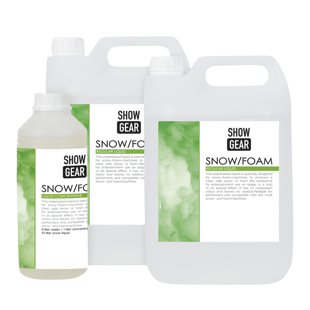 Snow/Foam Showgear Sneeuw/Schuimvloeistof 5L