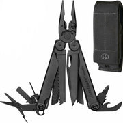 Wave+ Leatherman Multitool met Nylon Hoesje (Zwart)