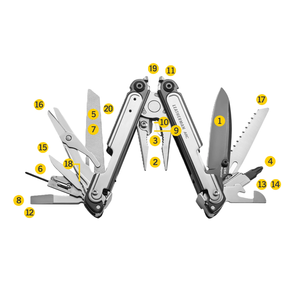 ARC Leatherman Multitool (Zwart)