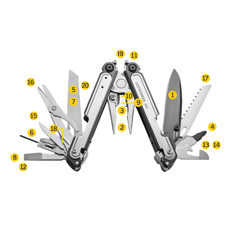 ARC Leatherman Multitool (Zwart)