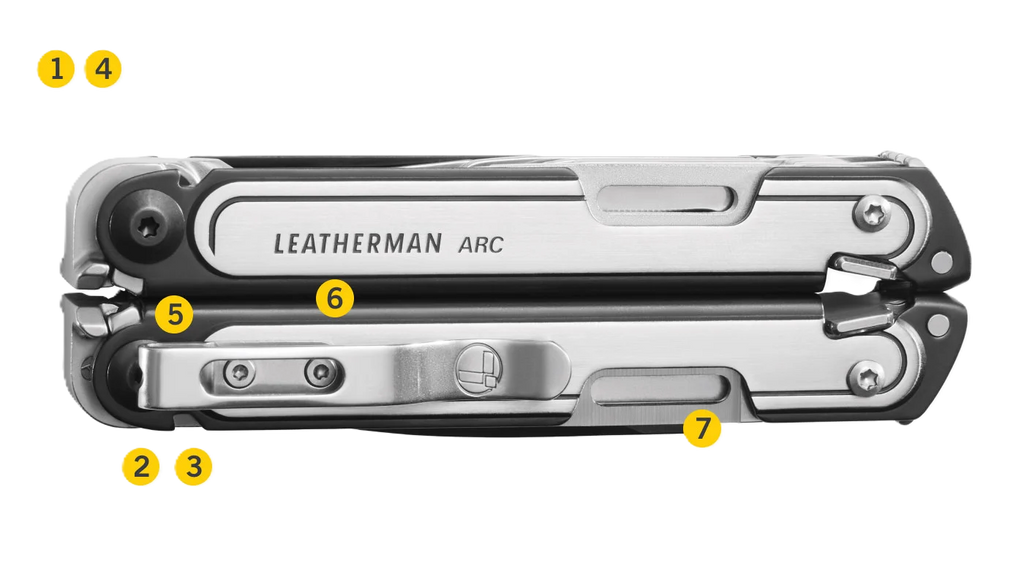ARC BLACK DLC & STAINLESS STEEL LEATHERMAN MULITOOL