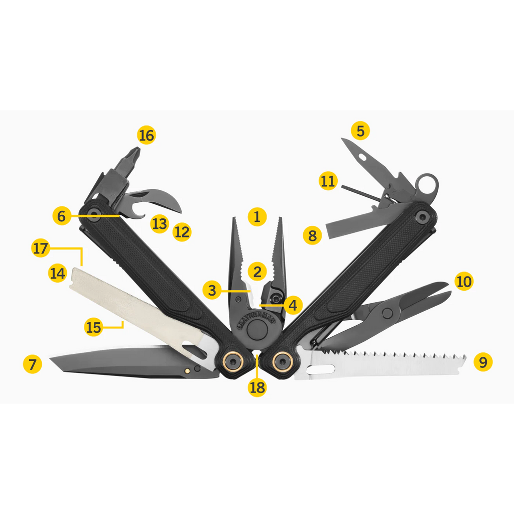 WAVE ALPHA OBSIDIAN LEATHERMAN MULTI TOOL