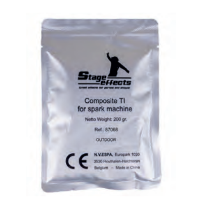 SPARK POWDER OUTDOOR FOR SPARK MACHINE 200GR STAGE EFFECTS