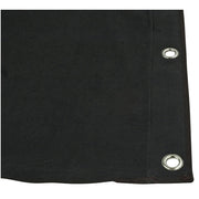 Backdrop Stagemolton Showgear 320 g/m² zwart (6mH x 3mB)