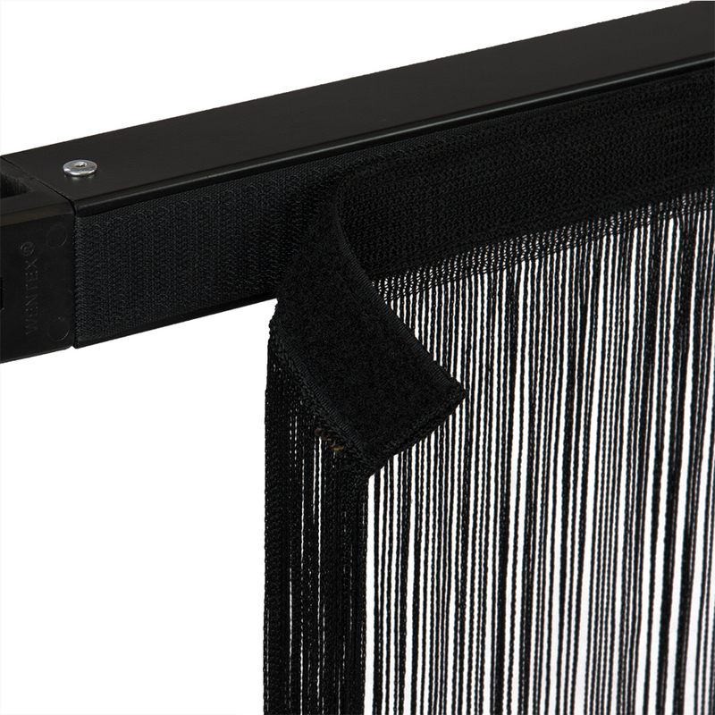 Pipe &amp; Drape Koordgordijn Wentex 300x400 cm (Zwart)