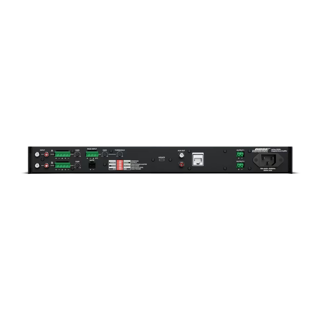 Veritas 2160BL Bose Professional Versterker 2x 160W bij 4 Ohm