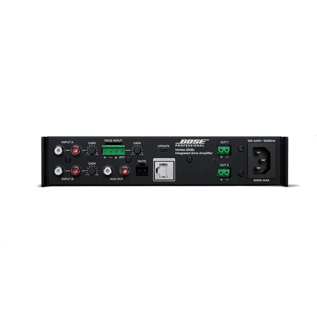 Veritas 250BL Bose Versterker 2x 50W bij 4 Ohm