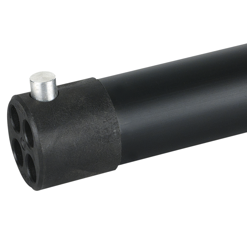 Pipe &amp; Drape Staander Wentex Fixed Upright 120 cm (Zwart)