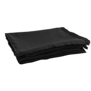 Pipe &amp; Drape Doek Wentex Gordijn MGS 280x120 cm Ongeplooid (Zwart)