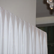 Pipe &amp; Drape Doek Wentex Gordijn MGS 330x300 cm Geplooid (Wit)