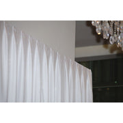 Pipe &amp; Drape Doek Wentex Gordijn MGS 330x300 cm Geplooid (Wit)