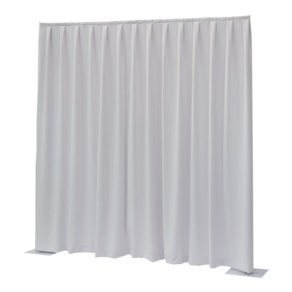 Pipe &amp; Drape Doek Wentex Gordijn MGS 330x120 cm Geplooid (Wit)