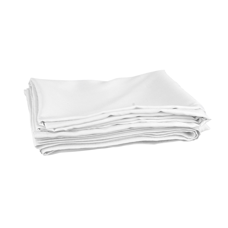Pipe &amp; Drape Doek Wentex Gordijn MGS 330x120 cm Geplooid (Wit)