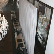 Pipe &amp; Drape Doek Wentex Gordijn MGS 330x250 cm Geplooid (Wit)