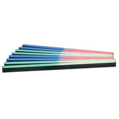 LED OCTOSTRIP SET MKII SHOWTEC 8x100cm STRIPS 4 RGB SECT.@WD