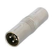 NEUTRIK ADAPTOR XLR 3P. MANN. --> XLR 3P. MANN. NEUTRIK