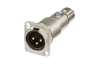 NEUTRIK ADAPTOR XLRMD 3POLE -->XLRF