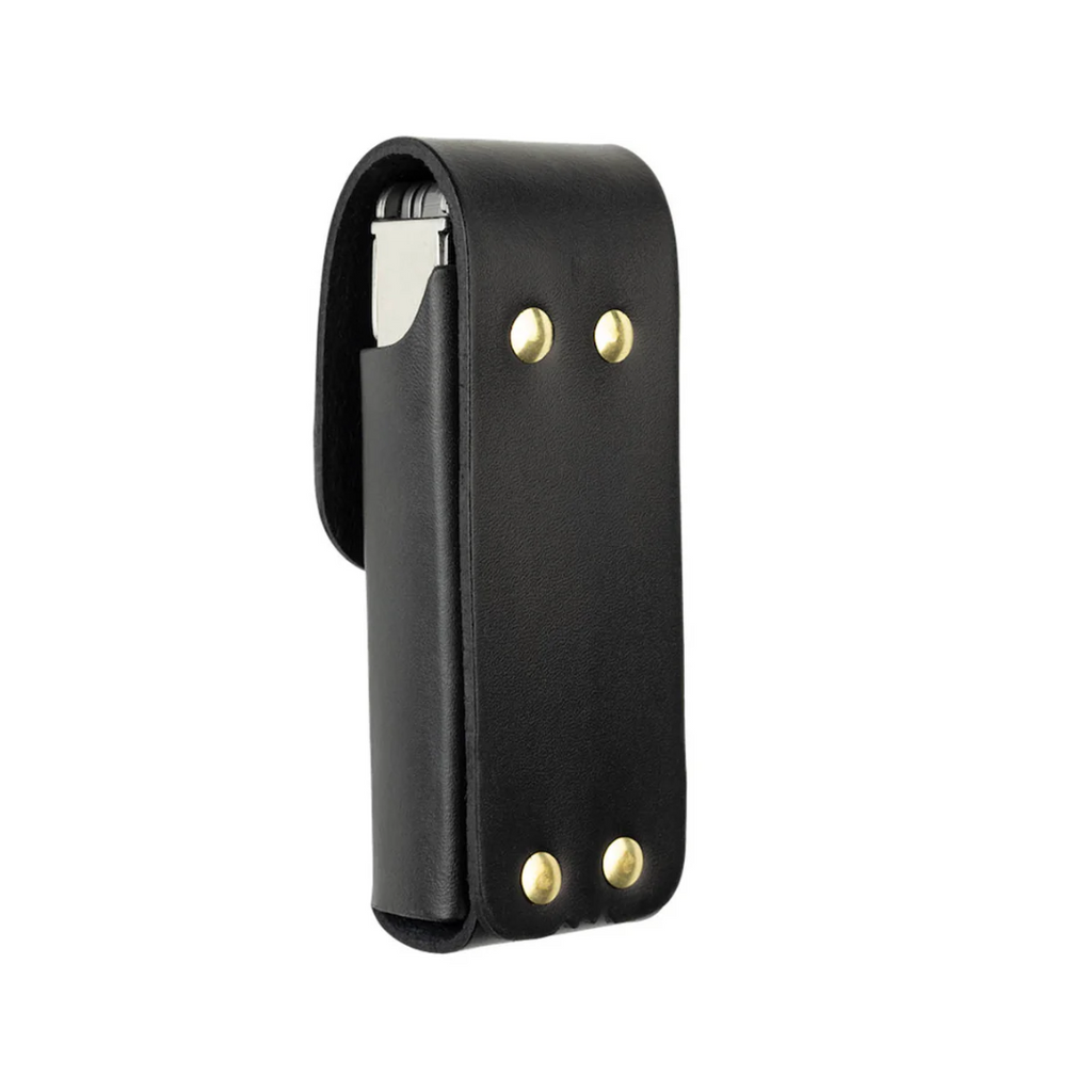 RIEMETUI LEER ZWART LARGE LEATHERMAN