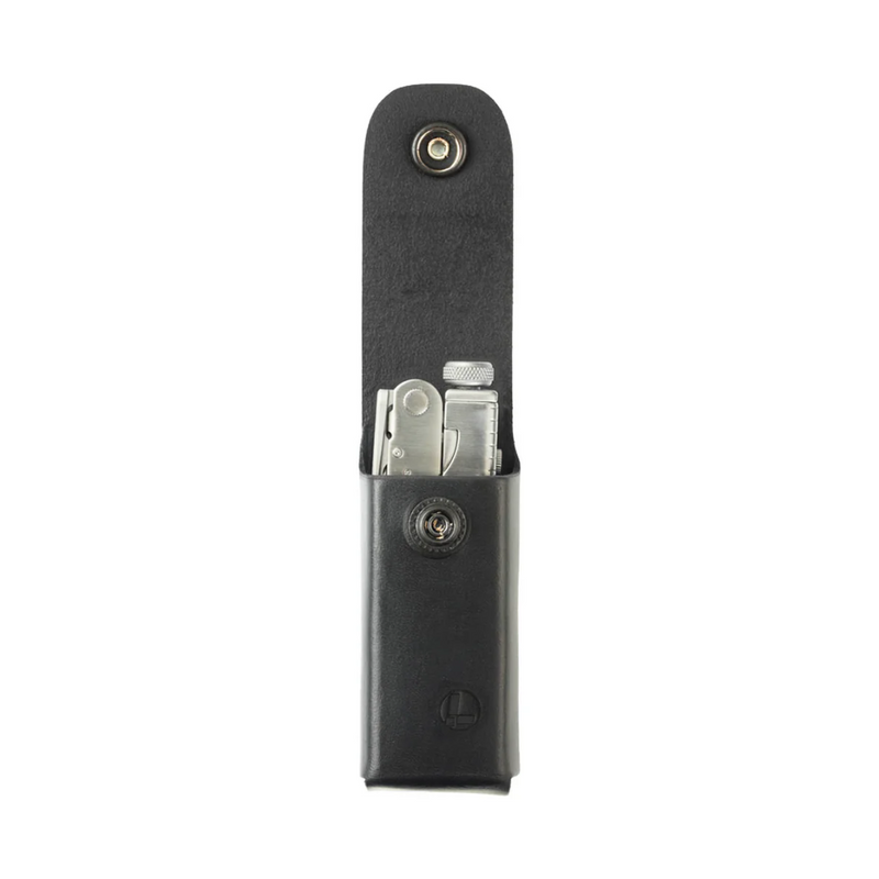 RIEMETUI LEER ZWART LARGE LEATHERMAN