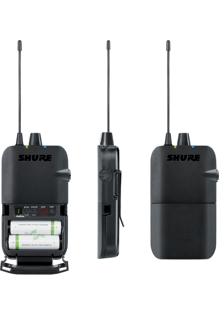 P3R PSM300 SHURE Bodypack receiver H20 (518-542 MHz BE)