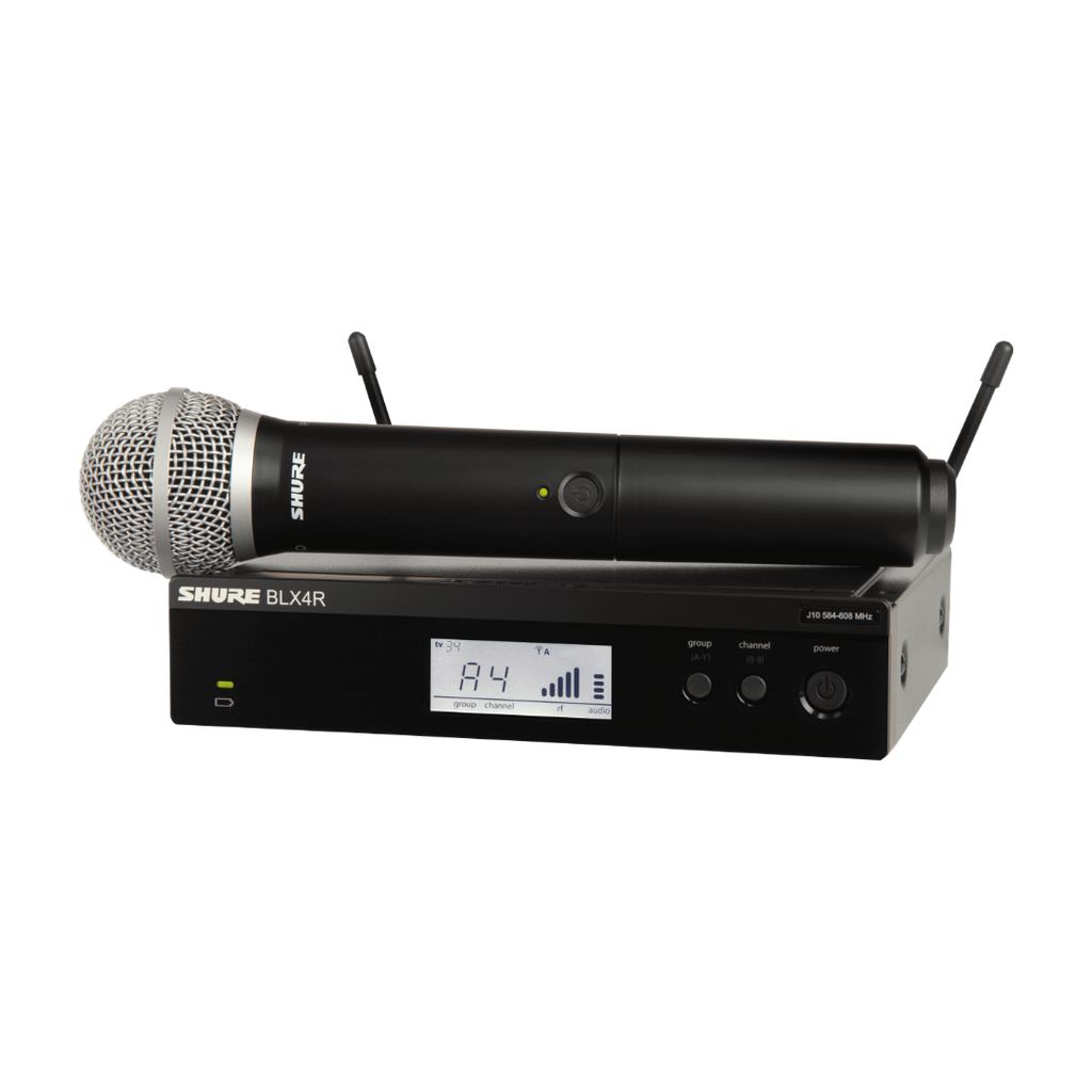 BLX24RE/PG58 SHURE draadloos handheld systeem H8E (518-542MHz, BE)