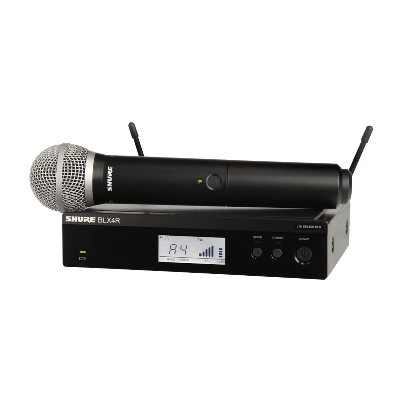 BLX24RE/PG58 SHURE draadloos handheld systeem H8E (518-542MHz, BE)