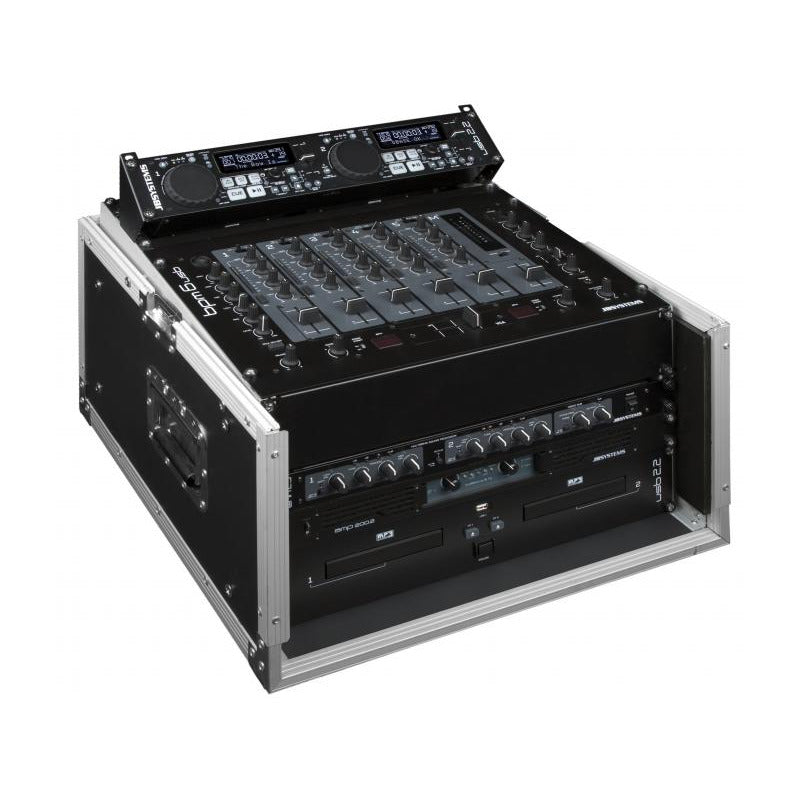 DJ CASE 10/6U JV CASE UNIVERSAL 19'' -CASE 6U FRONT+ 10U TOP