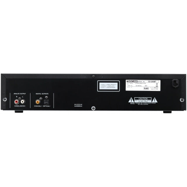 CD-200BT TASCAM CD-SPELER MET BLUETOOTH