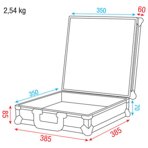 CASE ACA-ER1193 FOR WIRELESS MICRO DAP AUDIO