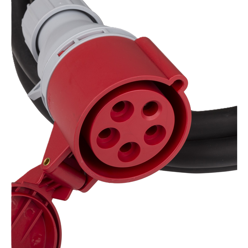 CEE-stroomkabel 32A 5p Rood H07RN-F 5G6 Hilec (10m)