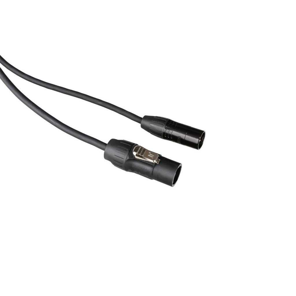 PCT1-HYBRID-XLR3-3M Hilec Combikabel Voeding/DMX IP65 (3m)