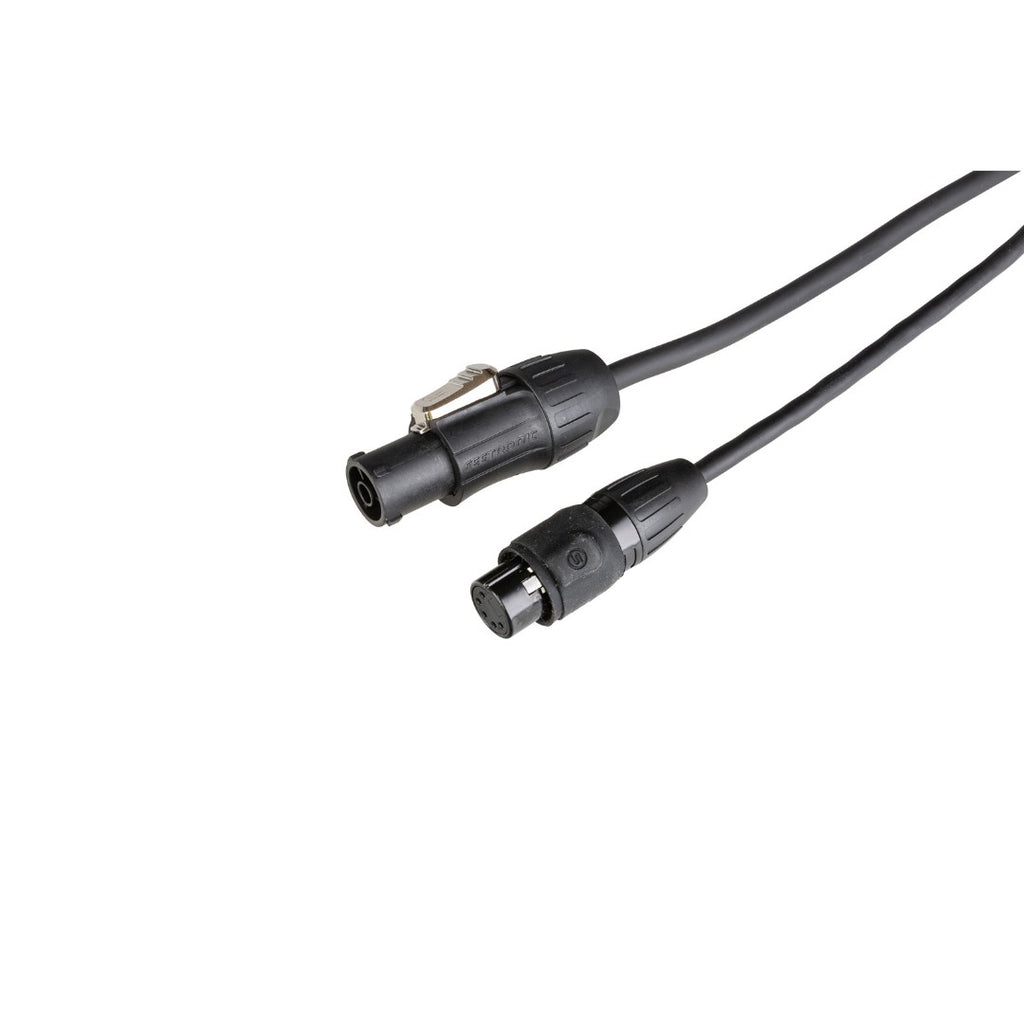 PCT1-HYBRID-XLR5-5M Hilec Combikabel Voeding/DMX IP65 (5m)