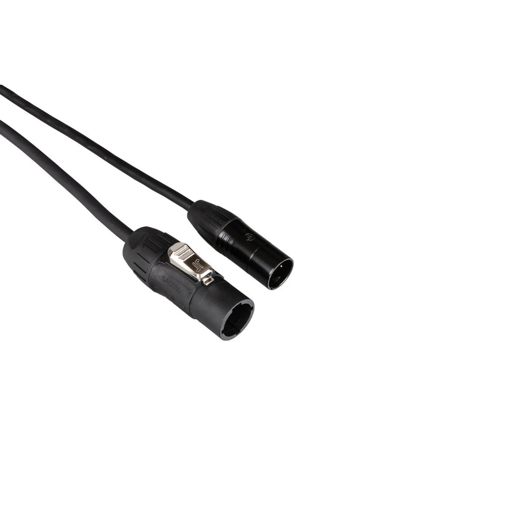 PCT1-HYBRID-XLR5-10M Hilec Combikabel Voeding/DMX IP65 (10m)