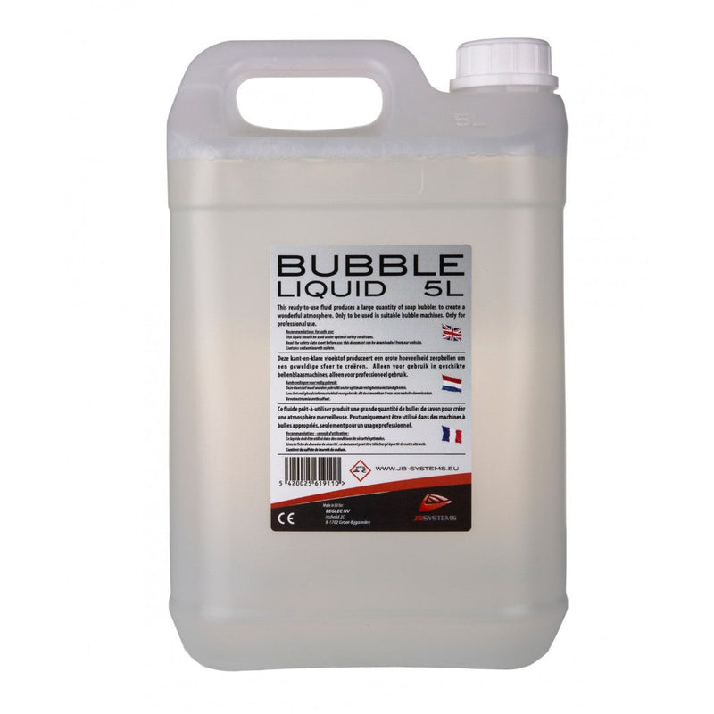 Bubble Liquid 5L JB Systems Bubble Vloeistof (5L)