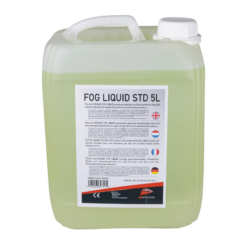FOG LIQUID STD JB Systems Standaard Rookvloeistof 5 L
