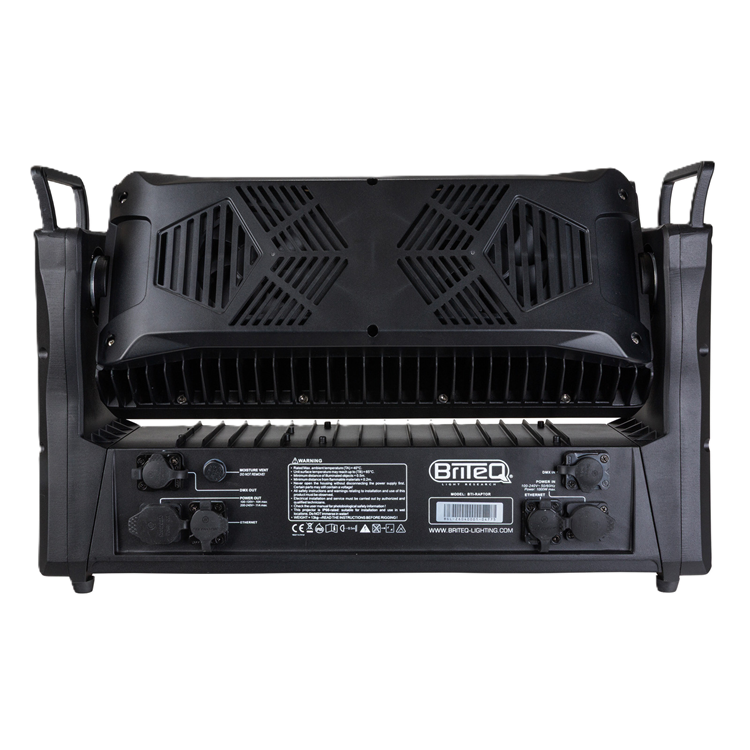 BTI-RAPTOR BRITEQ OUTDOOR TILT STROBE 8 SECTIES+ 16 RGB IP65