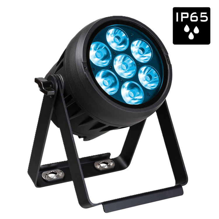 BTI-AKKUBEAMER Briteq 7x 15W RGBL IP65