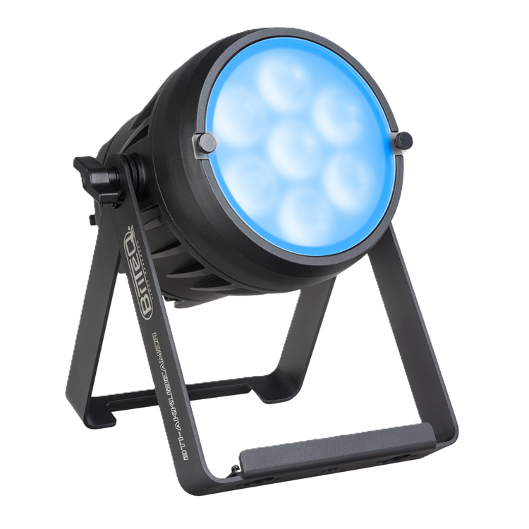 BTI-AKKUBEAMER Briteq 7x 15W RGBL IP65