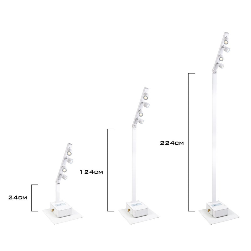 BTI-AkkuPole Briteq Ledverlichtingspaal (Wit)