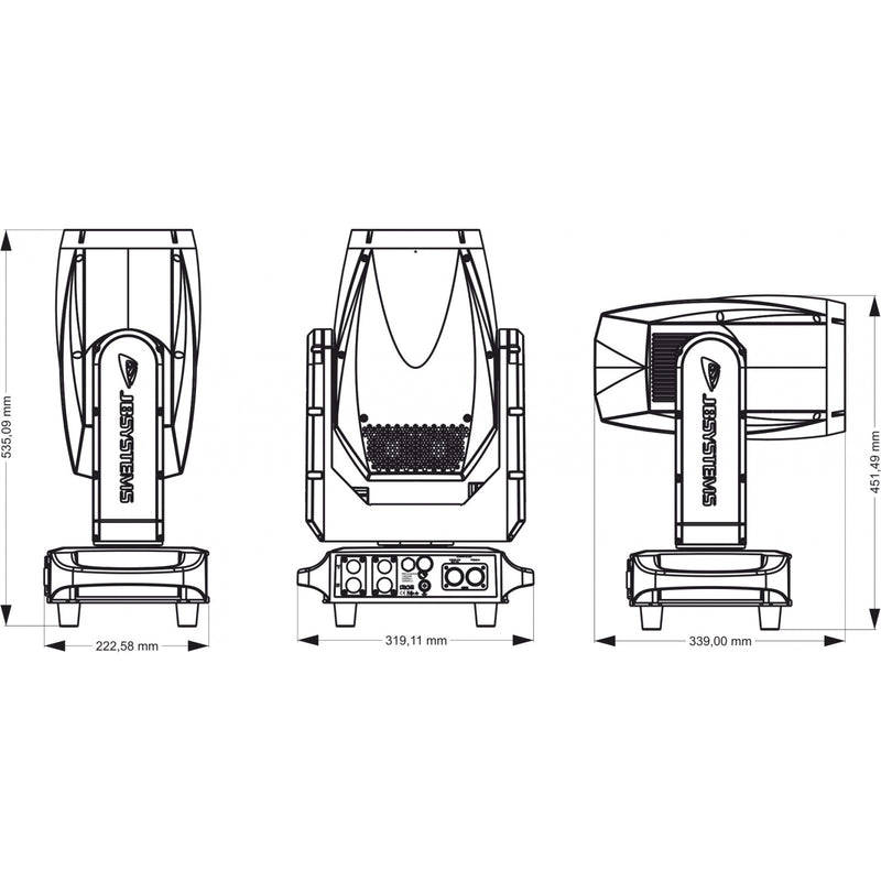 Vanta Beam JB Systems Moving Head IP65