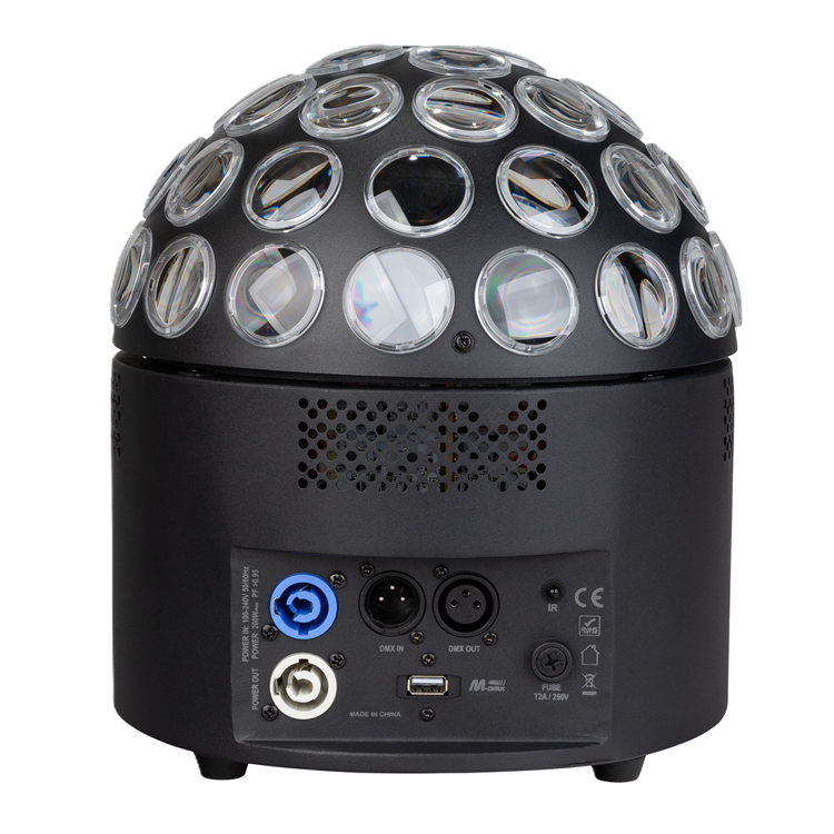 Powerball Color JB Systems Spiegelboleffect 200W RGBW
