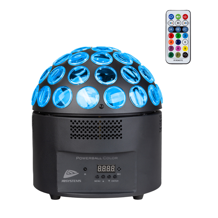 Powerball Color JB Systems Spiegelboleffect 200W RGBW