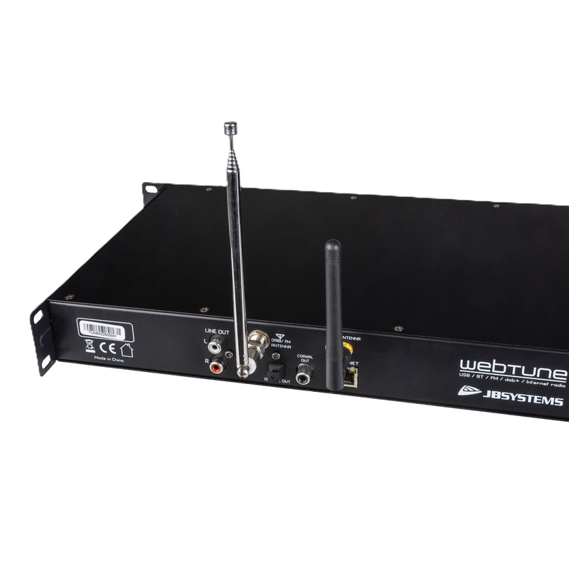 Webtune JB Systems Internetradio DAB/FM/Spotify/USB/ Bluetooth