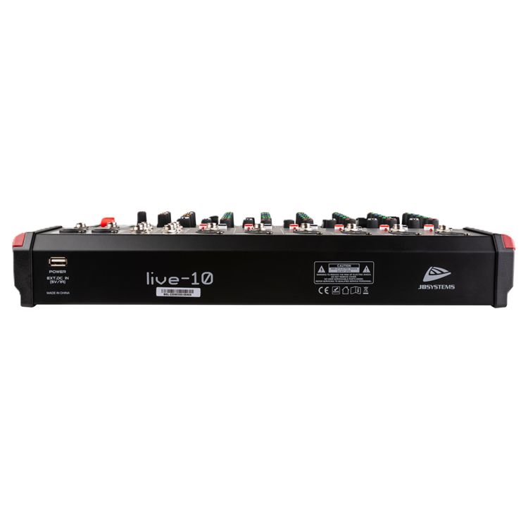 LIVE-10 JB Systems 8-channel PA mixer