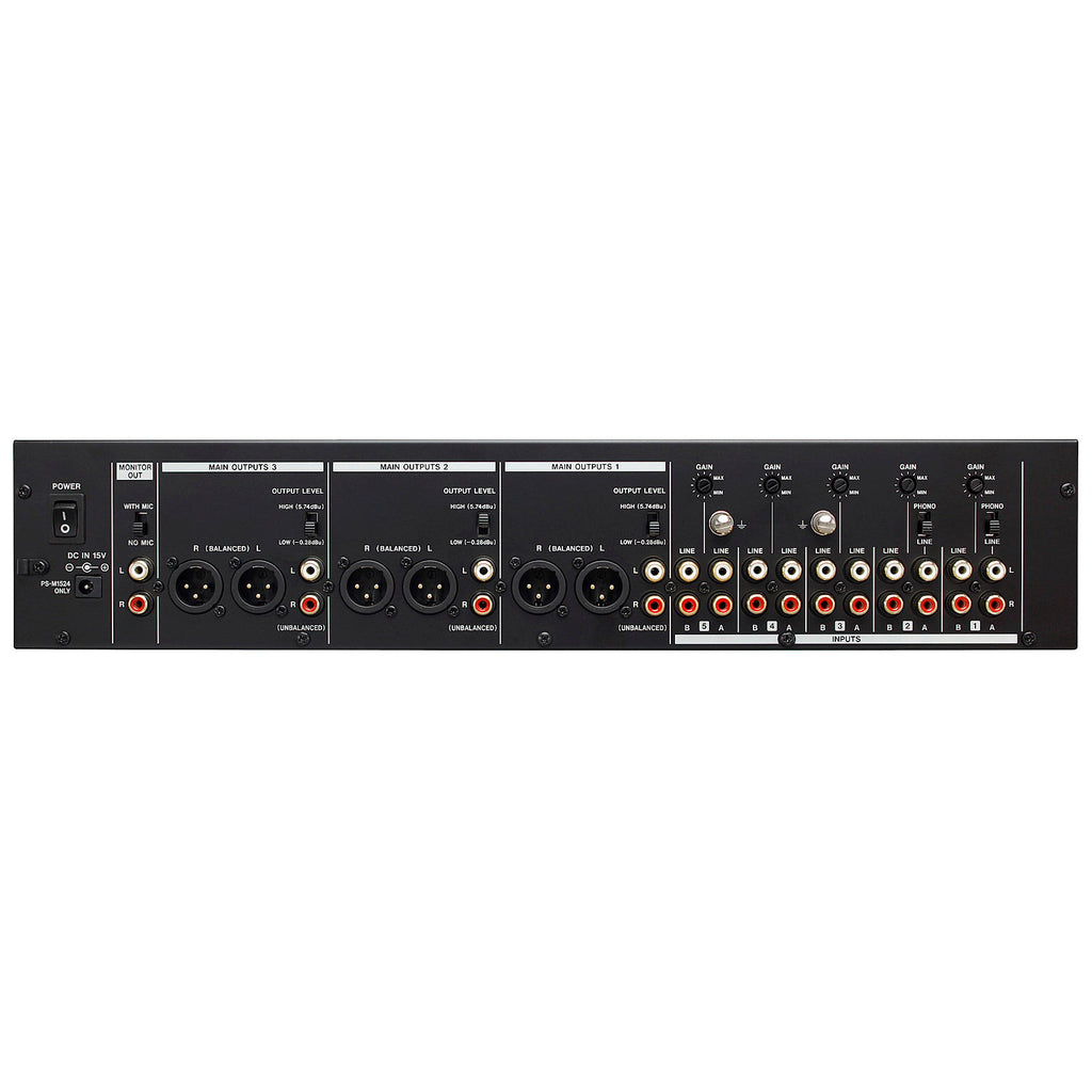 MZ-223 TASCAM 3-ZONE INSTALLATIEMIXER 2U / 19"